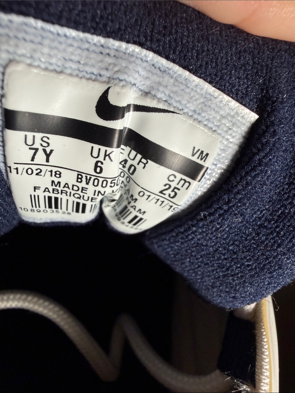 Nike - Air Max 97 SE 'Obsidian Mist' Size 7Y - Picture 10 of 10